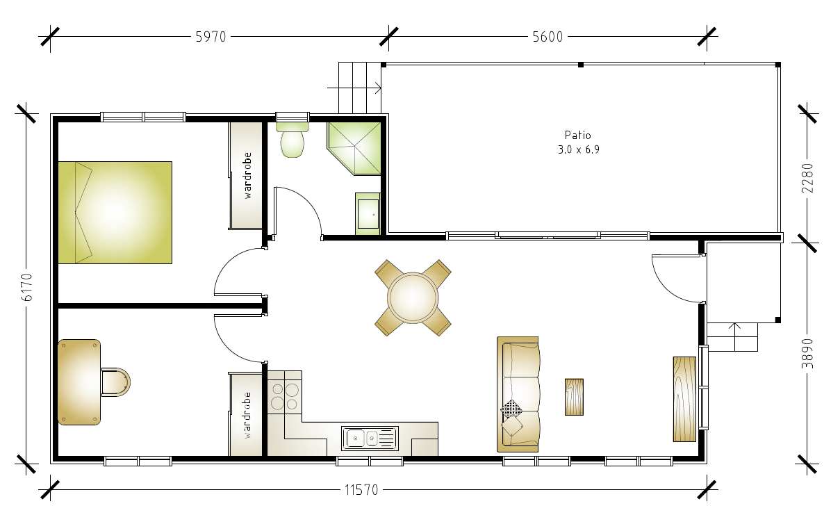 Beecroft granny flat floor plan
