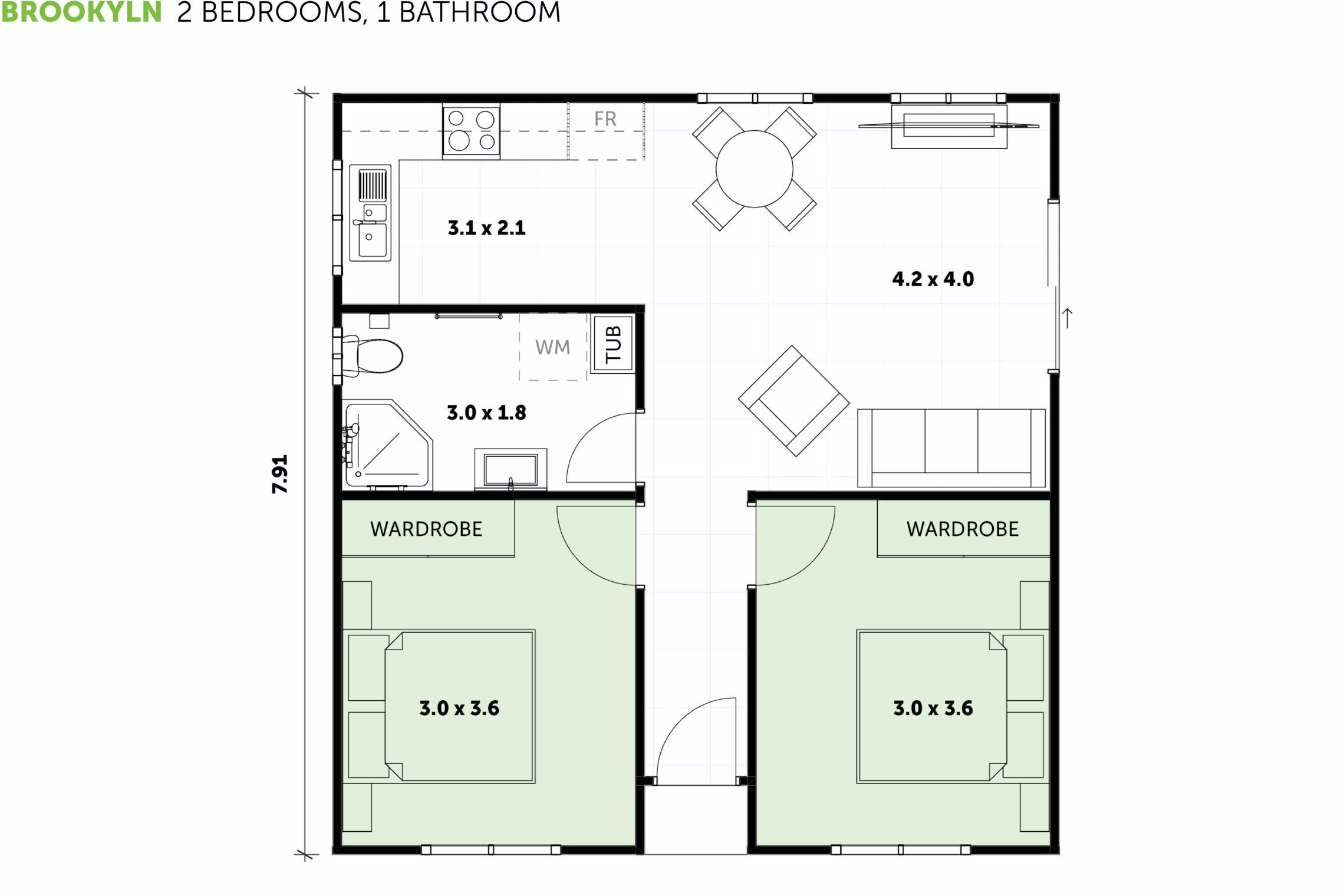 2 Bedroom Designs Page