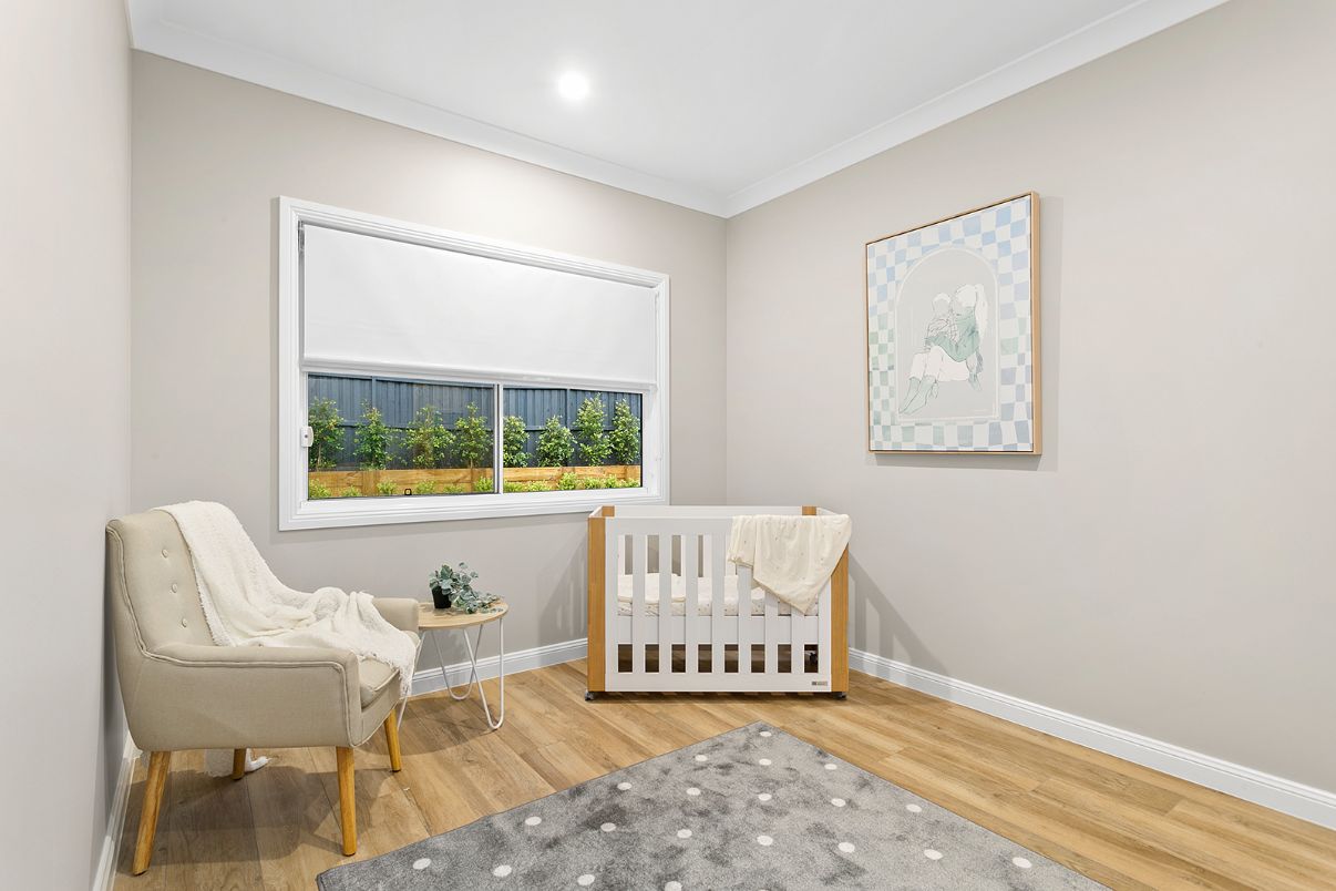 Modern granny flat with baby room