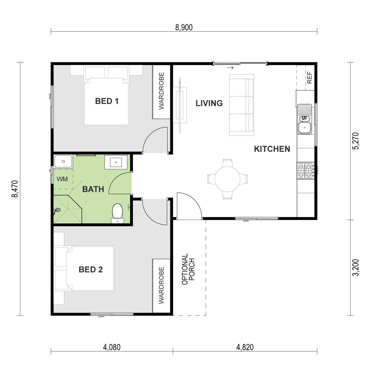 floorplan of Alto 21