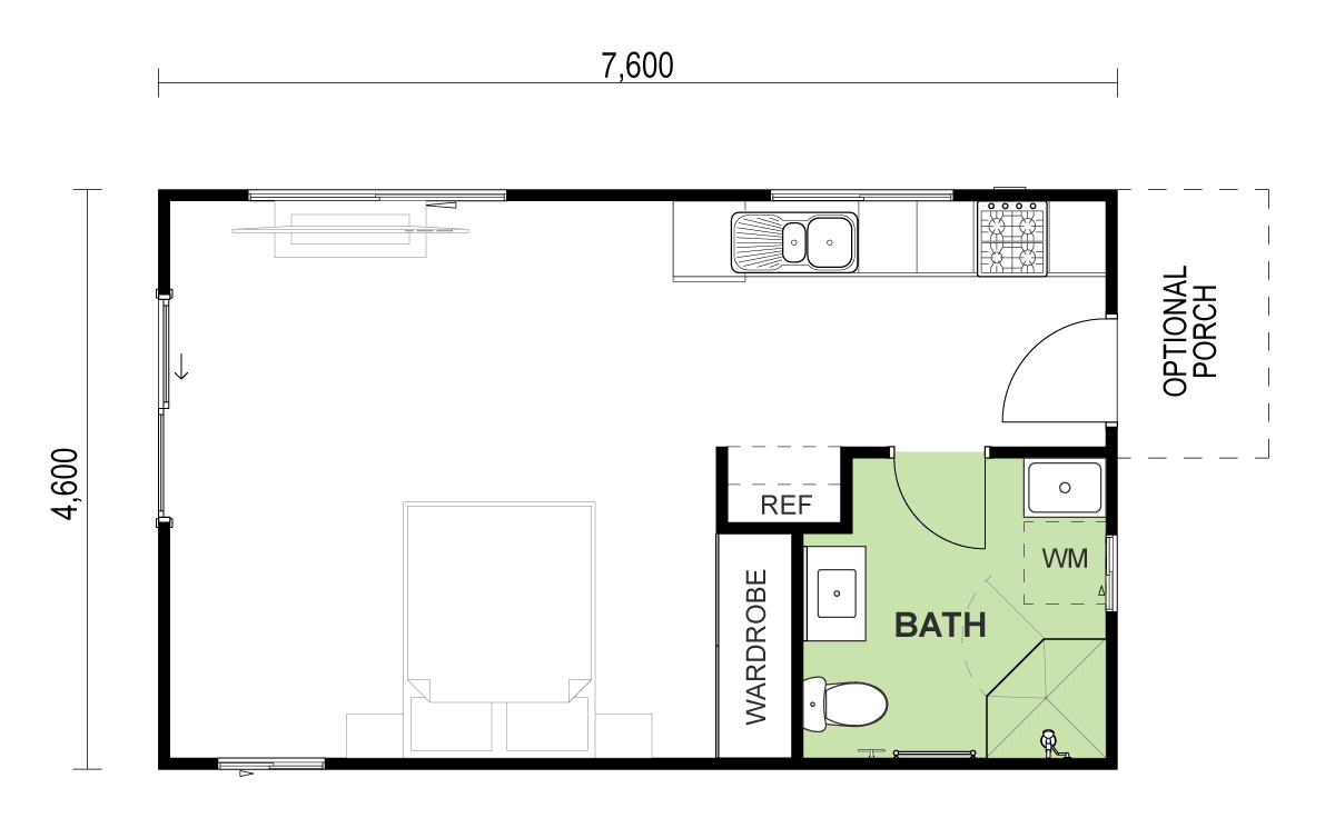 floorplan of Willow 11