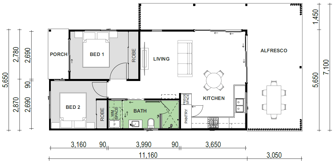 floorplan of Strathfield 21