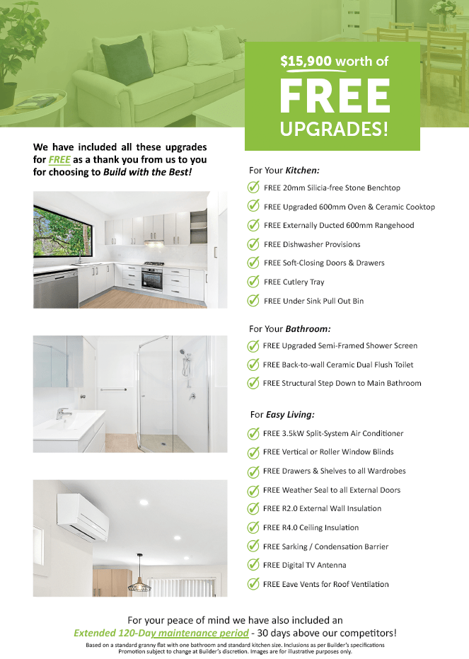 FREE Upgrades Package
