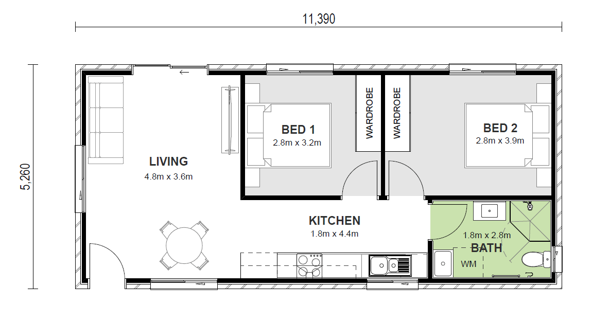 floorplan of Magnolia